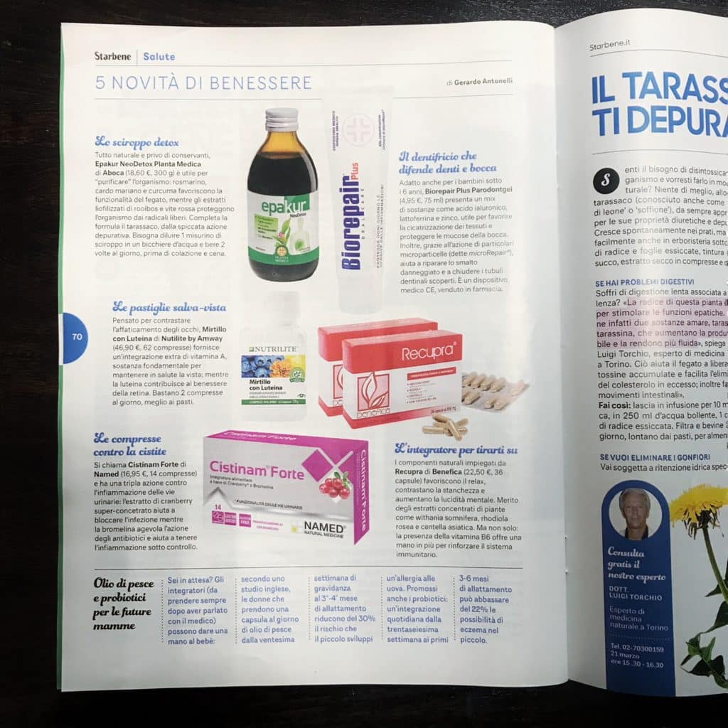 Starbene recupra interno